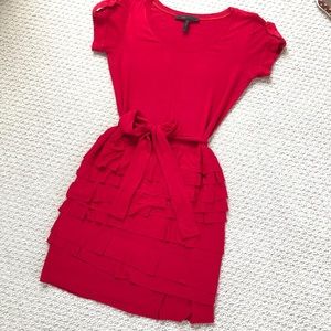 Cute strech Red Dress
